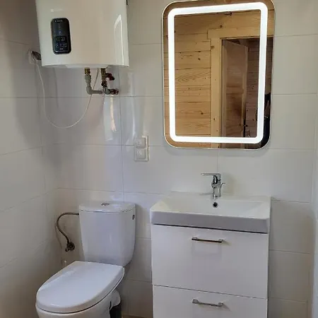 Lesna Zagroda - - Teznia, Sauna, Balia Сasa de vacaciones Dominikowo