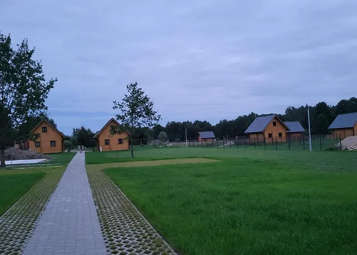 Lesna Zagroda - - Teznia, Sauna, Balia Сasa de vacaciones Dominikowo